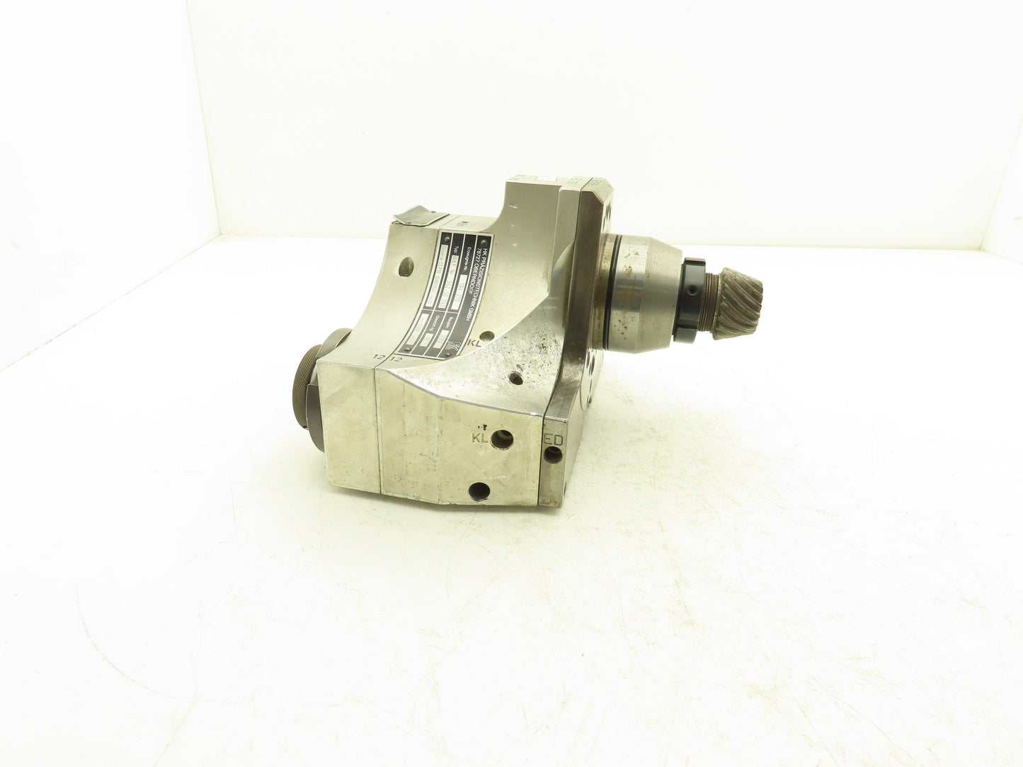 HZ Prazisionstechnik GMBH 242-50 793 Spindle Head Gearbox 1:1 Reducer CLP10