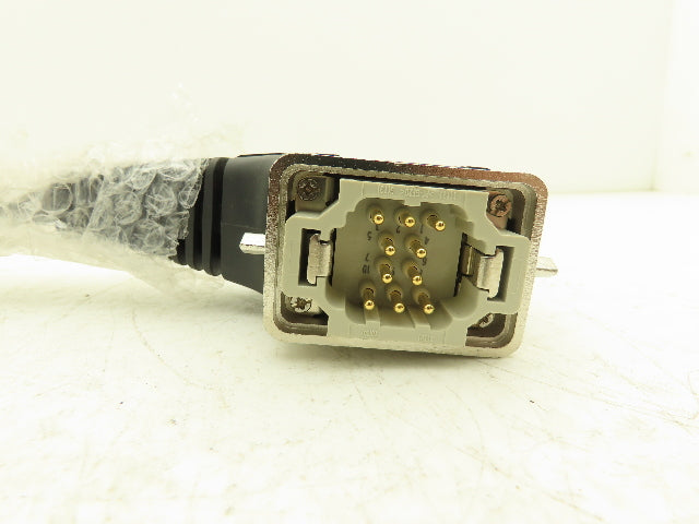 Amphenol Sine Systems HM10EEG16-MPS/FPS-25 Control Cable 10-Pin Male/Female 25'