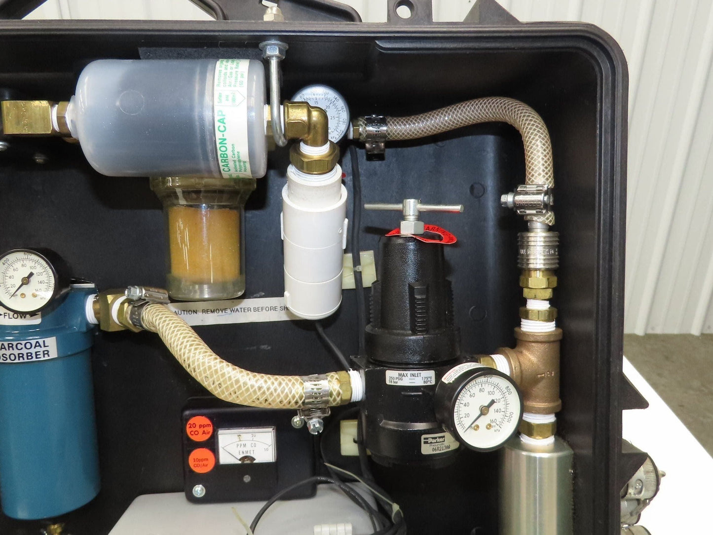 Enmet SPA-40/SPA-82 Compressed Breathing Air Filtration System with CO Monitor