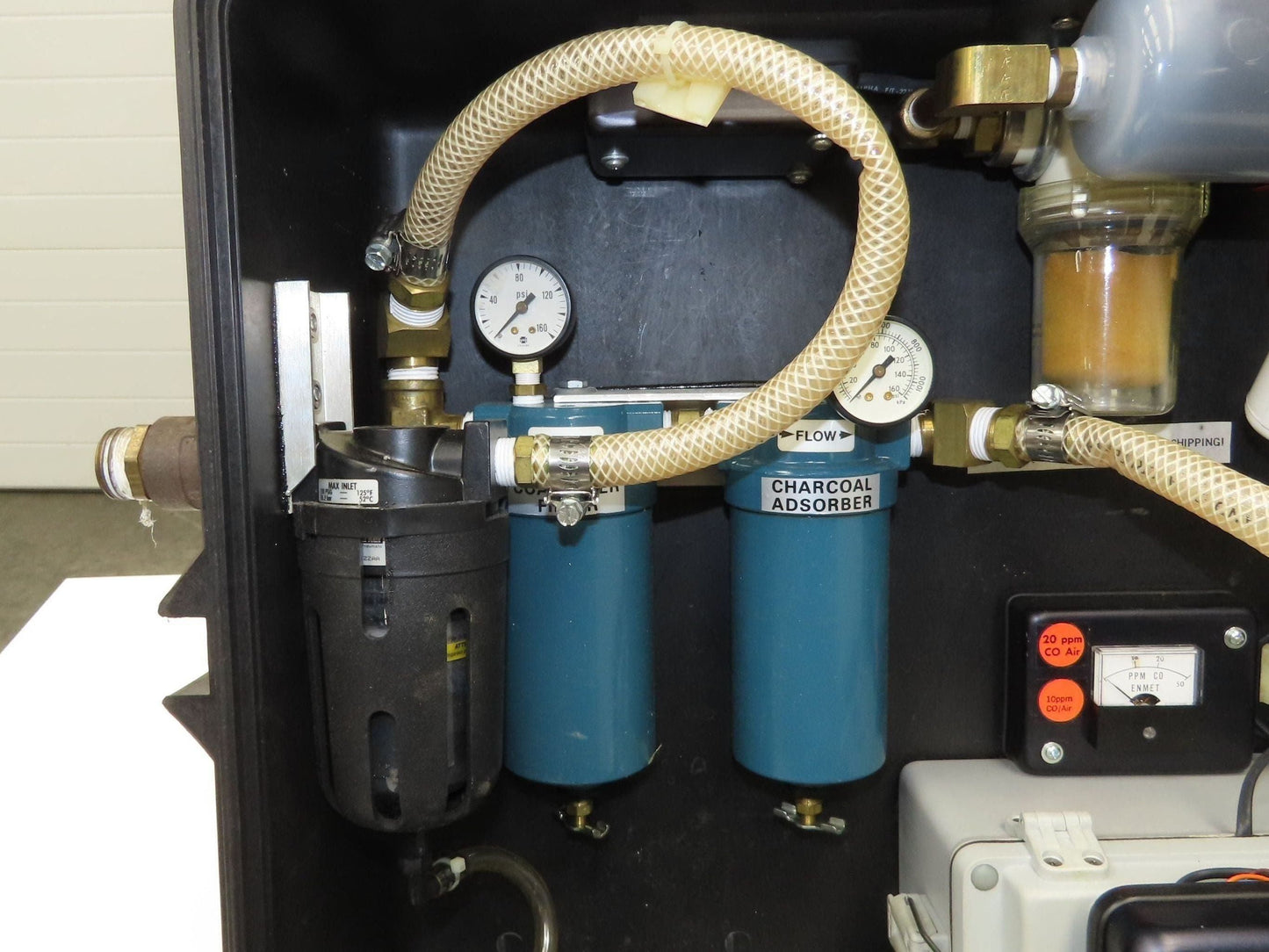 Enmet SPA-40/SPA-82 Compressed Breathing Air Filtration System with CO Monitor