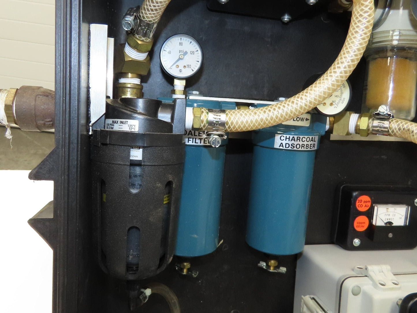Enmet SPA-40/SPA-82 Compressed Breathing Air Filtration System with CO Monitor