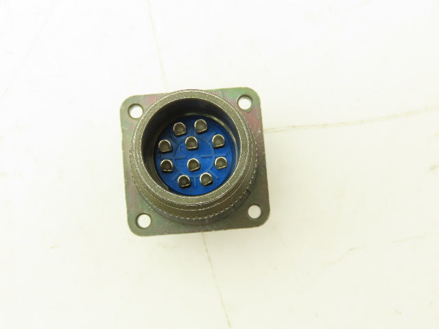 Amphenol Industrial MS3100A18-1S Receptacle Fem Socket 10 Pin Threaded Lot of 3