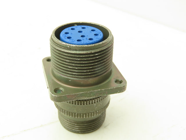 Amphenol Industrial MS3100A18-1S Receptacle Fem Socket 10 Pin Threaded Lot of 3