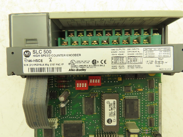 Allen Bradley 1756-HSCE SLC 500 High Speed Counter Encoder Ser A 10-30vDC