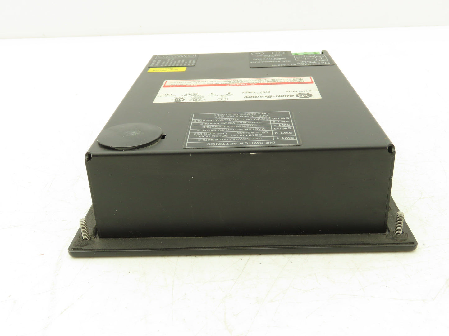 Allen Bradley 2707-L8P2X DTAM Plus HMI Control Panel Ser B Rev B