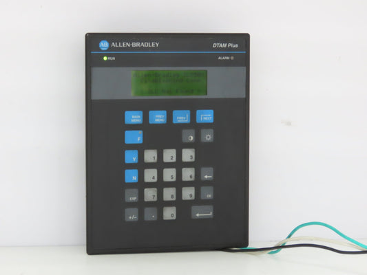 Allen Bradley 2707-L8P2X DTAM Plus HMI Control Panel Ser B Rev B