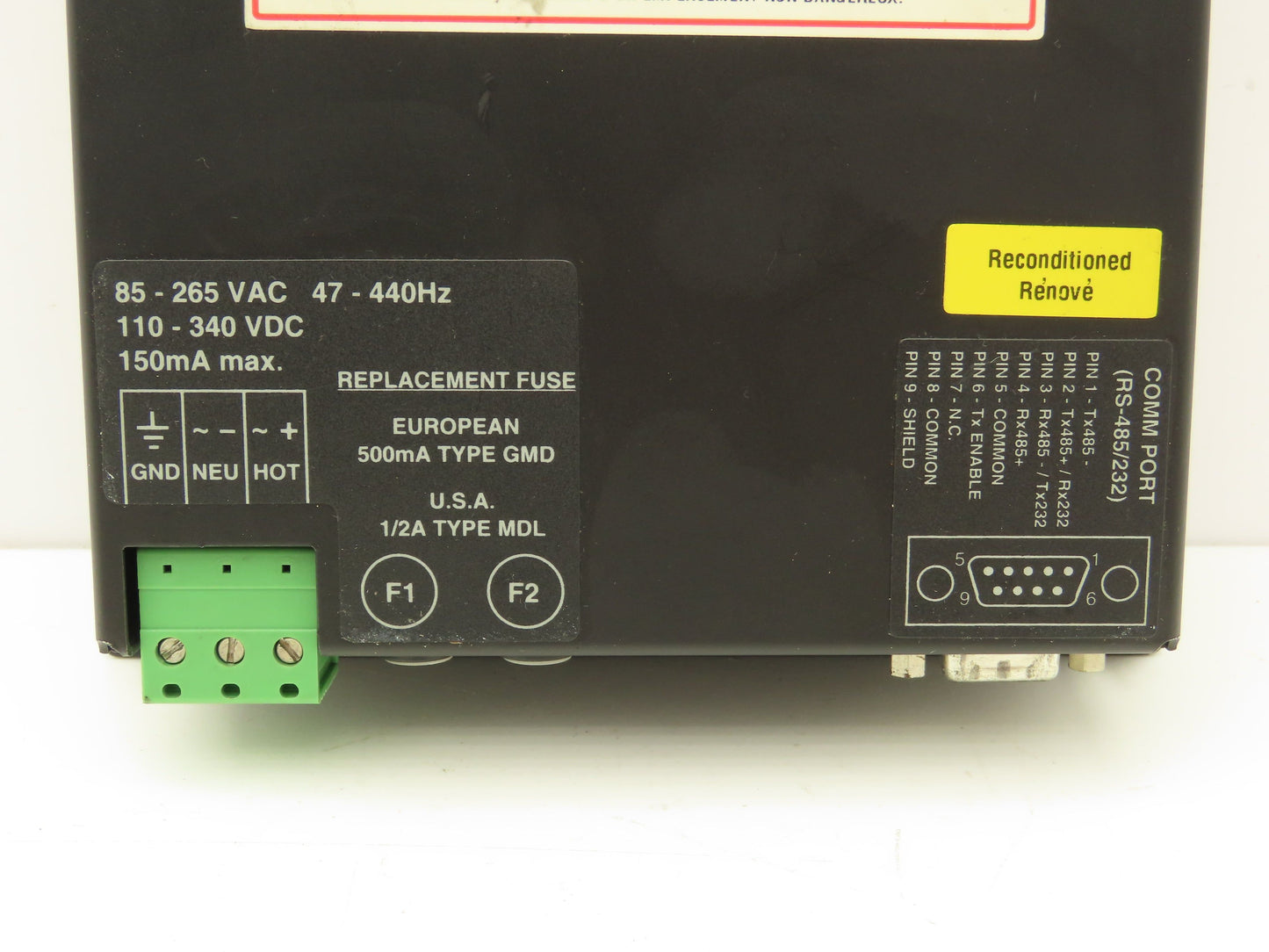 Allen Bradley 2707-L8P2X DTAM Plus HMI Control Panel Ser B Rev B