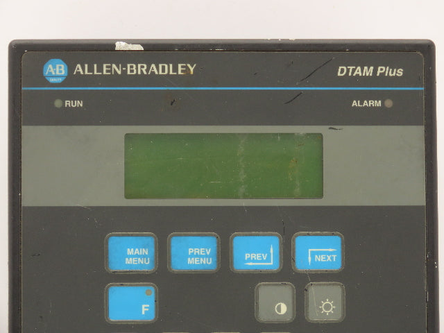 Allen Bradley 2707-L8P2 DTAM Plus HMI Control Panel Ser A Rev B