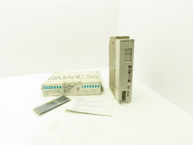 Siemens 1P6ES5951-7LD21 Power Supply Module Simatic S5 115 PS 120-230V