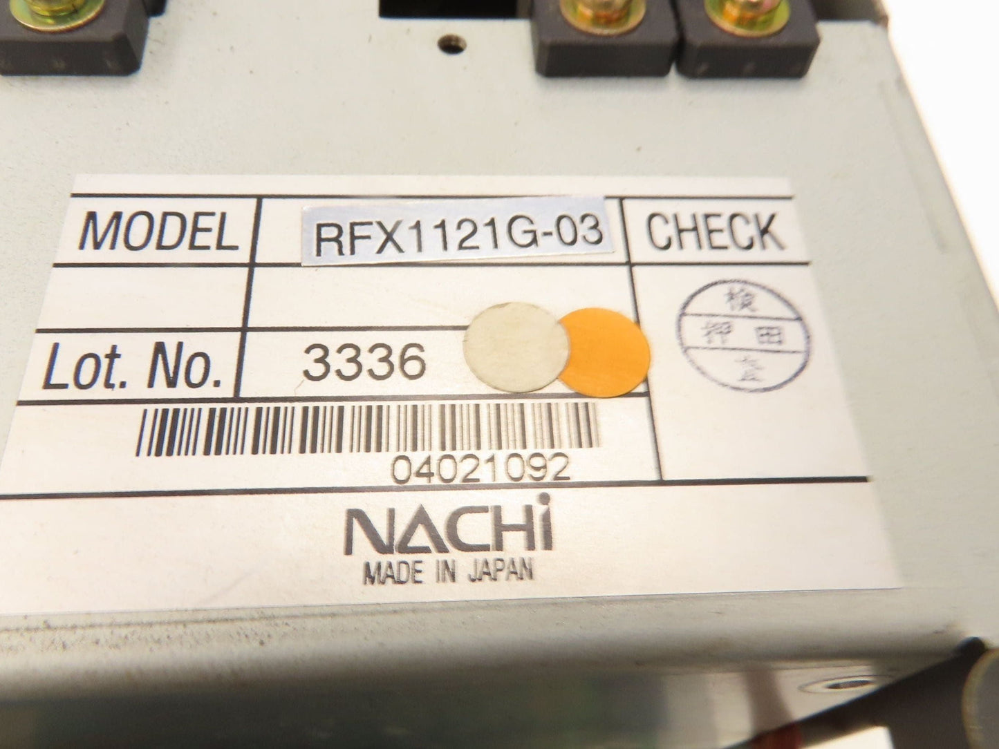 Nachi Fujikoshi RFX1121G-03 Robot Servo Drive Unit