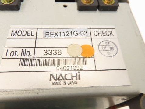 Nachi Fujikoshi RFX1121G-03 Robot Servo Drive Unit