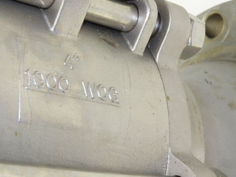 Flow-Tek 7011 Stainless Ball Valve 4" NPT x 6" Flanged Welded 1000 WOG CF8M