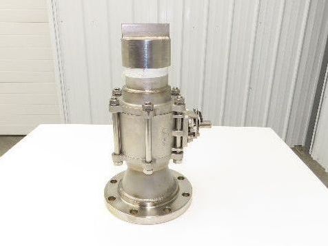Flow-Tek 7011 Stainless Ball Valve 4" NPT x 6" Flanged Welded 1000 WOG CF8M