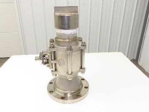 Flow-Tek 7011 Stainless Ball Valve 4" NPT x 6" Flanged Welded 1000 WOG CF8M