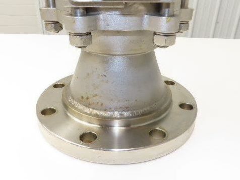 Flow-Tek 7011 Stainless Ball Valve 4" NPT x 6" Flanged Welded 1000 WOG CF8M