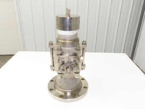 Flow-Tek 7011 Stainless Ball Valve 4" NPT x 6" Flanged Welded 1000 WOG CF8M