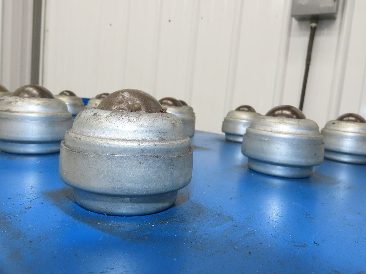 31"x 34.5" Ball Transfer Conveyor Table 4" Ball Centers Lot of 3-Inserts
