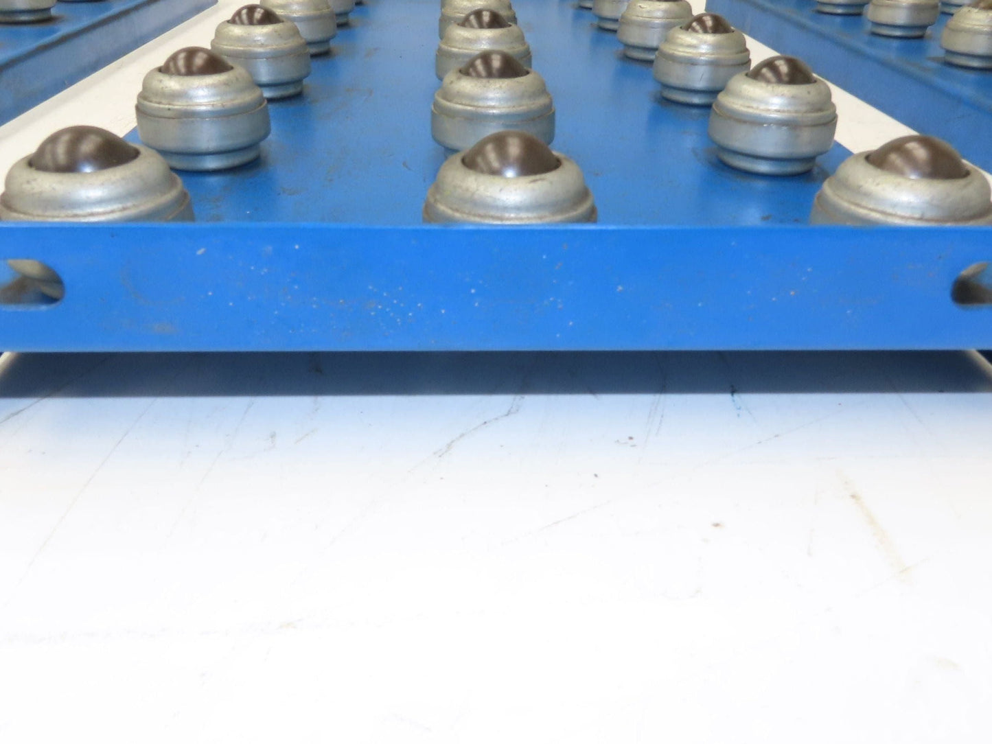 31"x 34.5" Ball Transfer Conveyor Table 4" Ball Centers Lot of 3-Inserts
