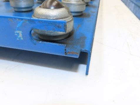 31"x 34.5" Ball Transfer Conveyor Table 4" Ball Centers Lot of 3-Inserts