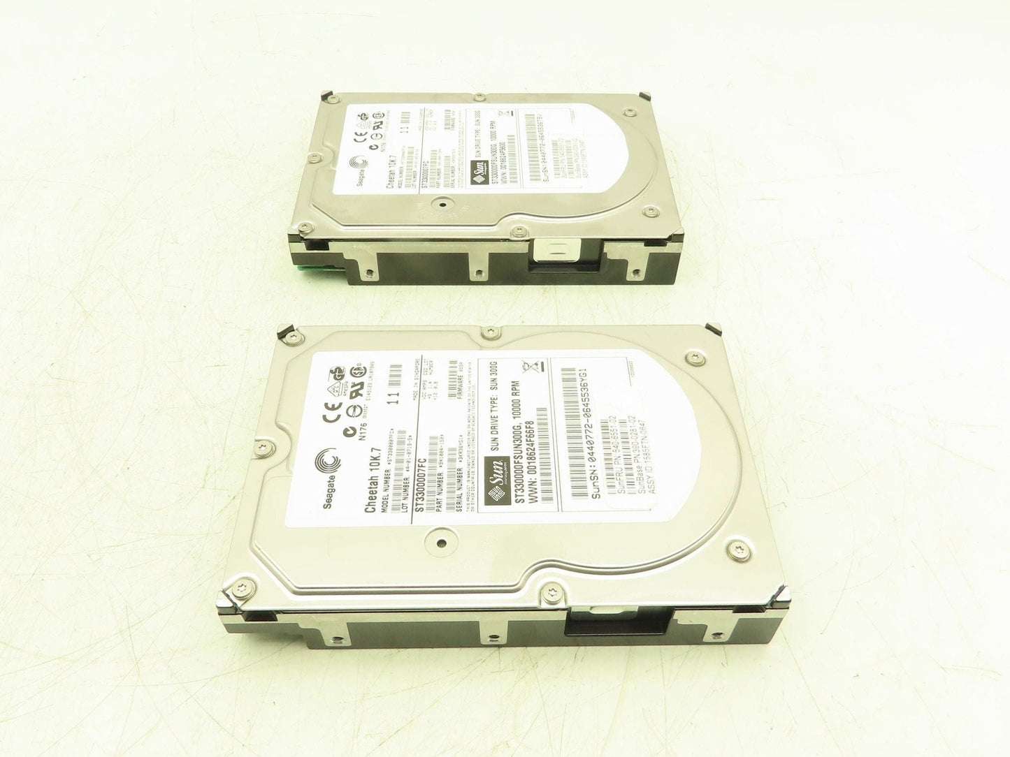 Sun/Seagate Cheetah 10K.7 Hard Drive Fibre Channel 10k rpm 3.5" 300Gb Lot of 2