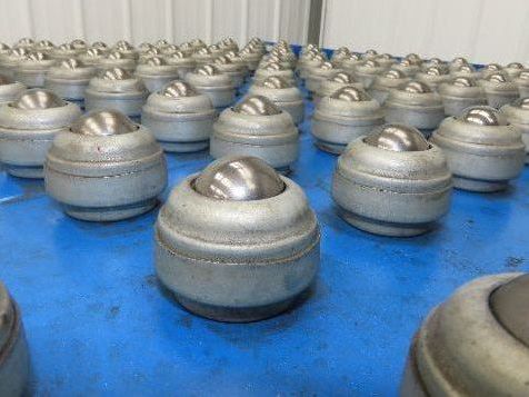33"x 34" Ball Transfer Conveyor Table 3" Ball Centers Lot of 3-Inserts