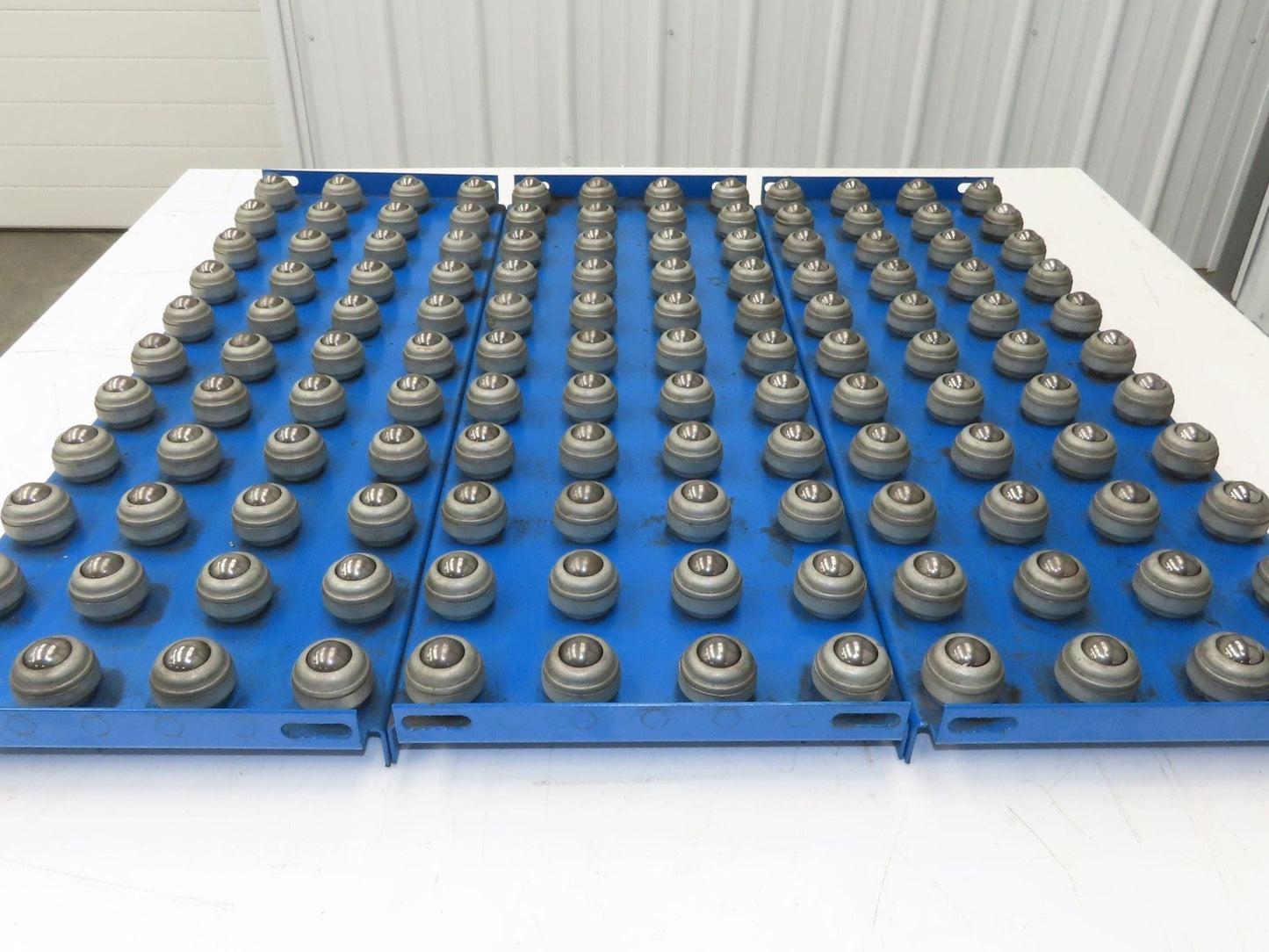 33"x 34" Ball Transfer Conveyor Table 3" Ball Centers Lot of 3-Inserts