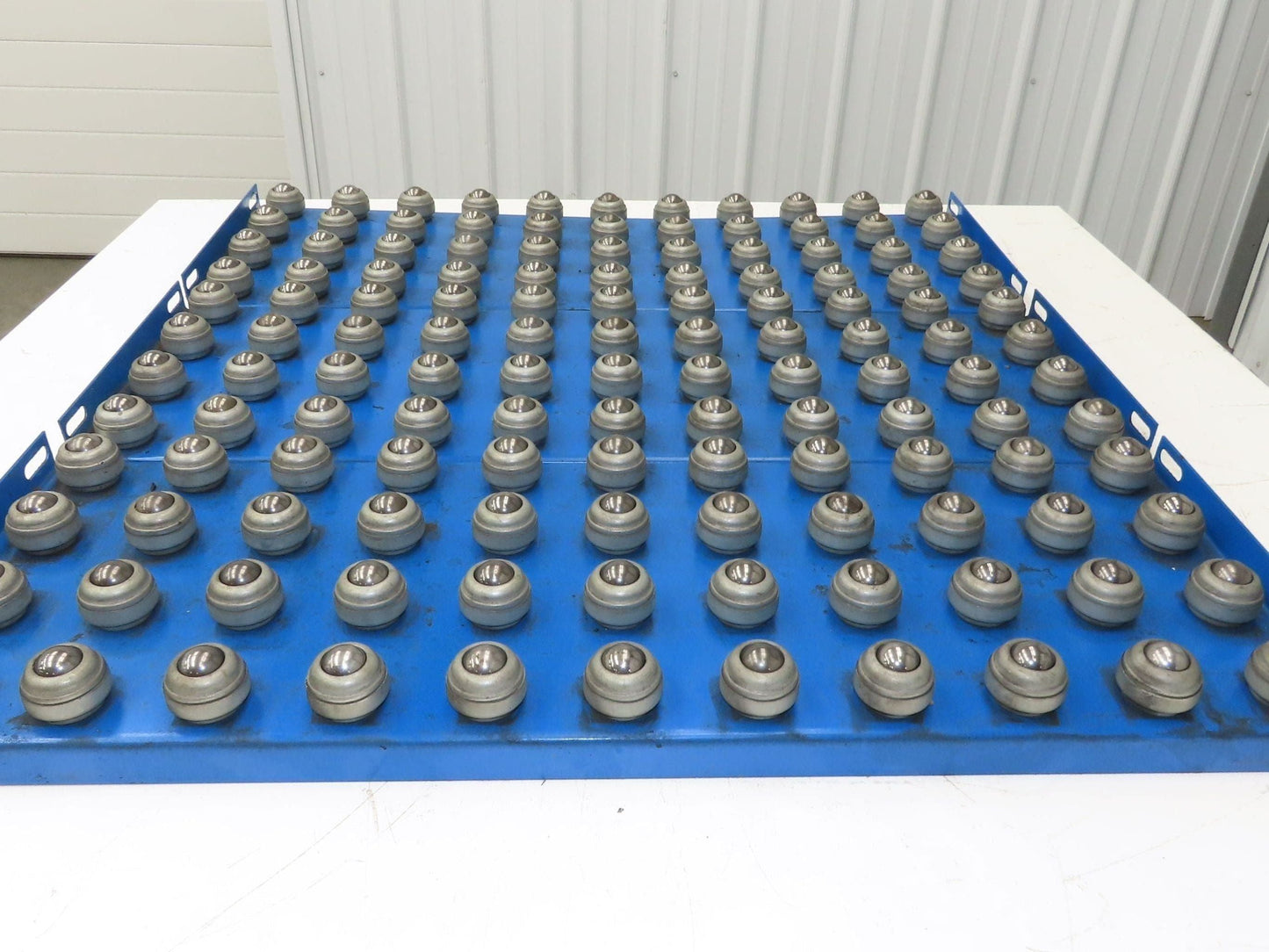 33"x 34" Ball Transfer Conveyor Table 3" Ball Centers Lot of 3-Inserts