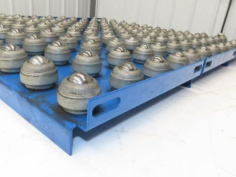 33"x 34" Ball Transfer Conveyor Table 3" Ball Centers Lot of 3-Inserts