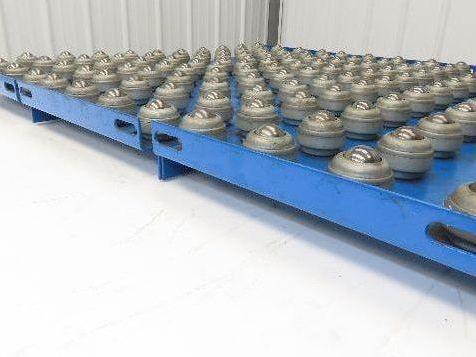33"x 34" Ball Transfer Conveyor Table 3" Ball Centers Lot of 3-Inserts