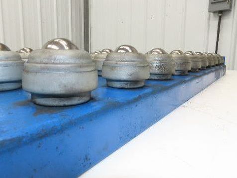 33"x 34" Ball Transfer Conveyor Table 3" Ball Centers Lot of 3-Inserts
