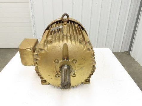 Baldor EM4314T Super-E AC Motor 60Hp 1750 RPM 138A 230/460V 3PH 364T Frame TEFC