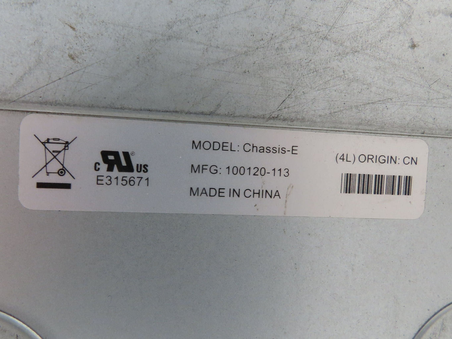 Sun Chassis 100120-113 12-Bay SAS RAID 3.5" NO HDDs