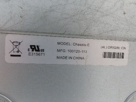 Sun Chassis 100120-113 12-Bay SAS RAID 3.5" NO HDDs