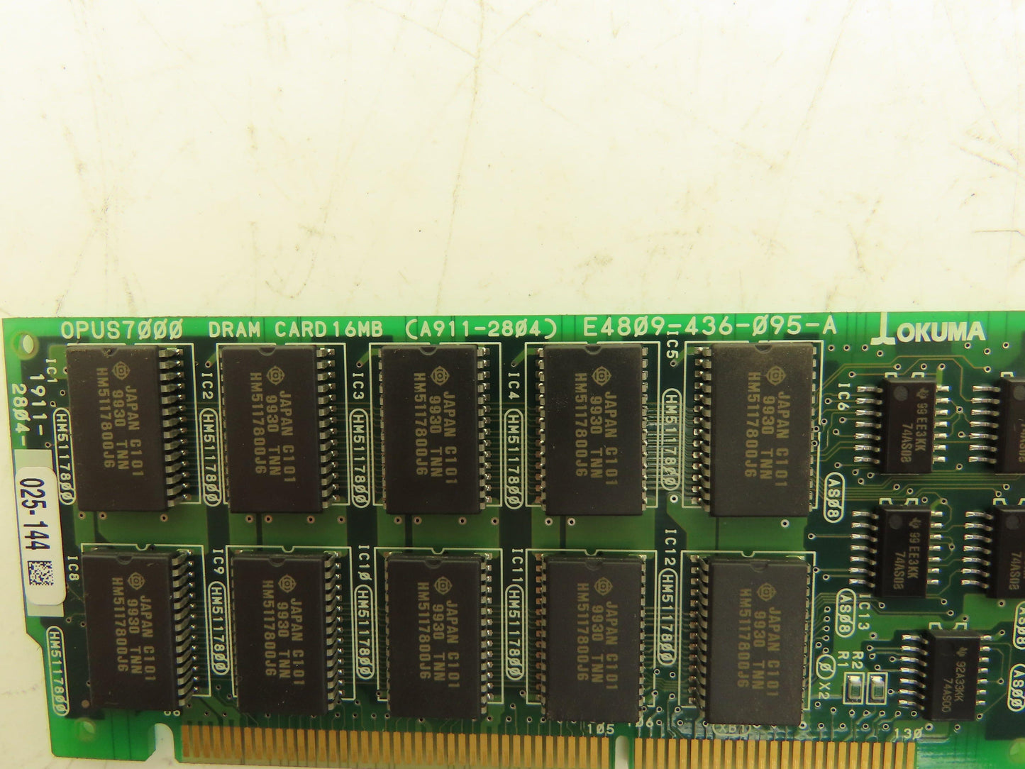 Okuma E4809-436-095-A Opus7000 DRAM Card 16MB