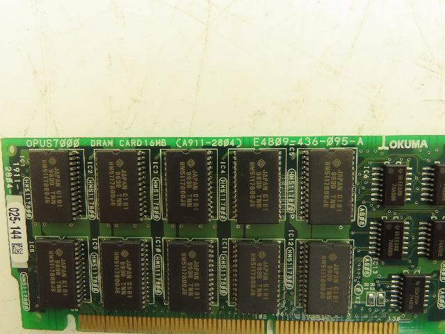 Okuma E4809-436-095-A Opus7000 DRAM Card 16MB