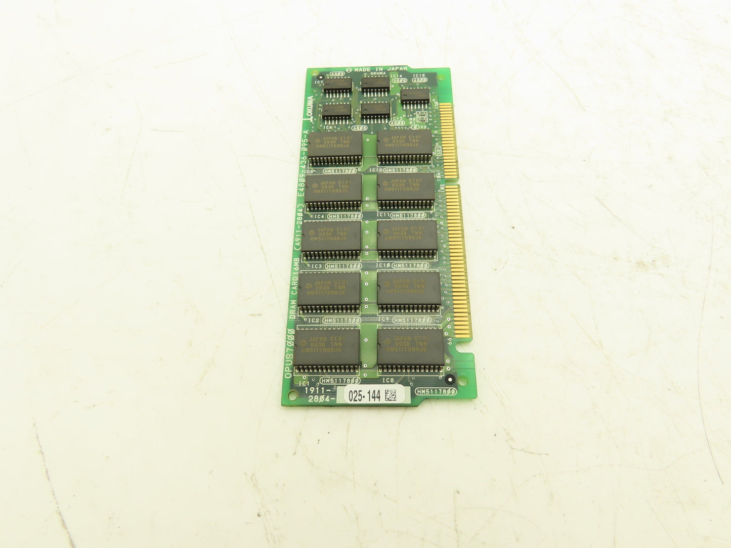 Okuma E4809-436-095-A Opus7000 DRAM Card 16MB