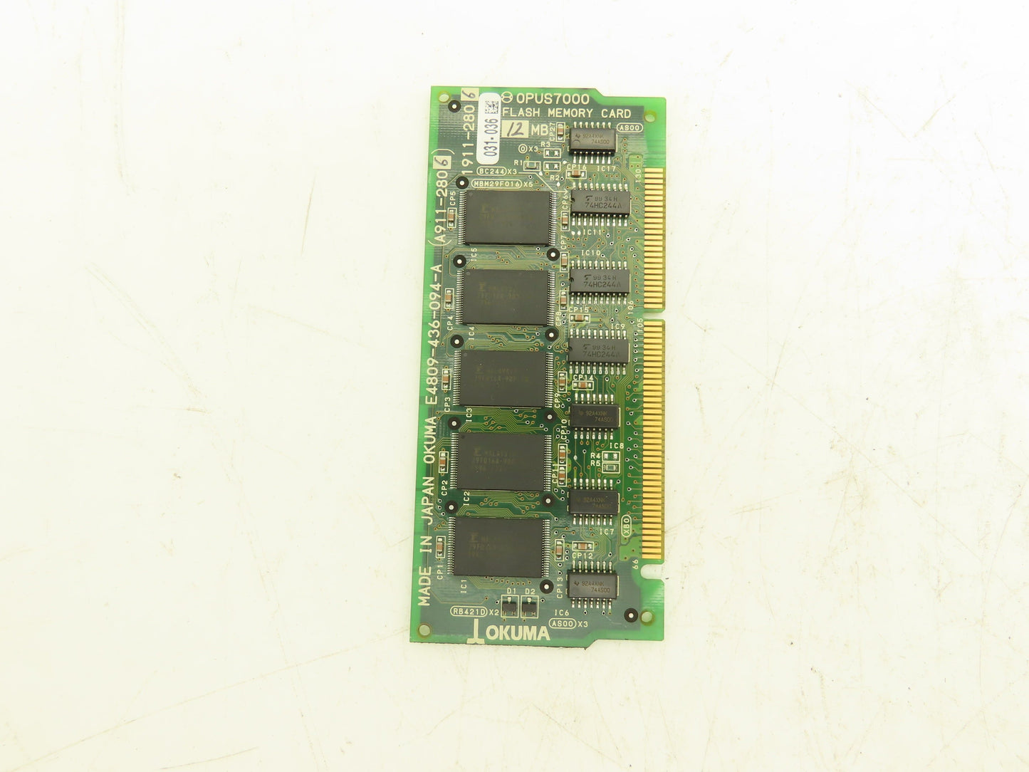 Okuma E4809-436-094-A Opus7000 Flash Memory Card 12MB