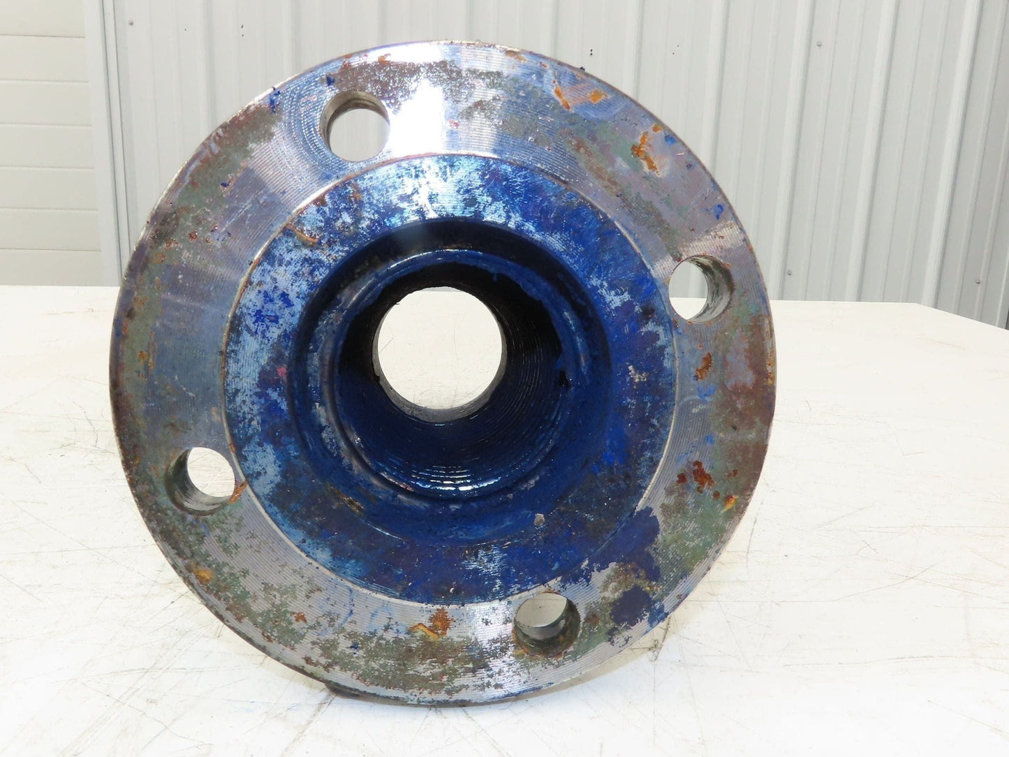 Weldbend 3" NPT x 3" Flanged Stainless Flex Hose Pipe Expansion Joint 4-Bolt 150