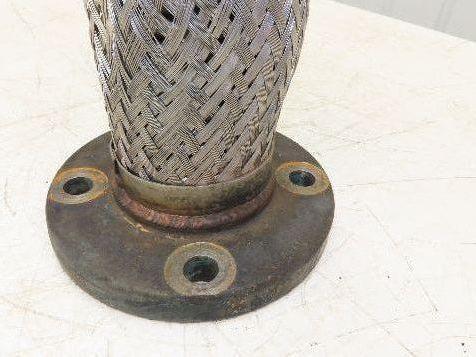 Weldbend 3" NPT x 3" Flanged Stainless Flex Hose Pipe Expansion Joint 4-Bolt 150