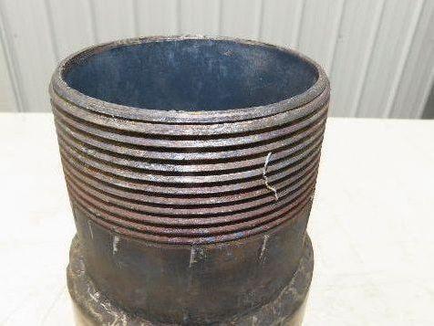 Weldbend 3" NPT x 3" Flanged Stainless Flex Hose Pipe Expansion Joint 4-Bolt 150