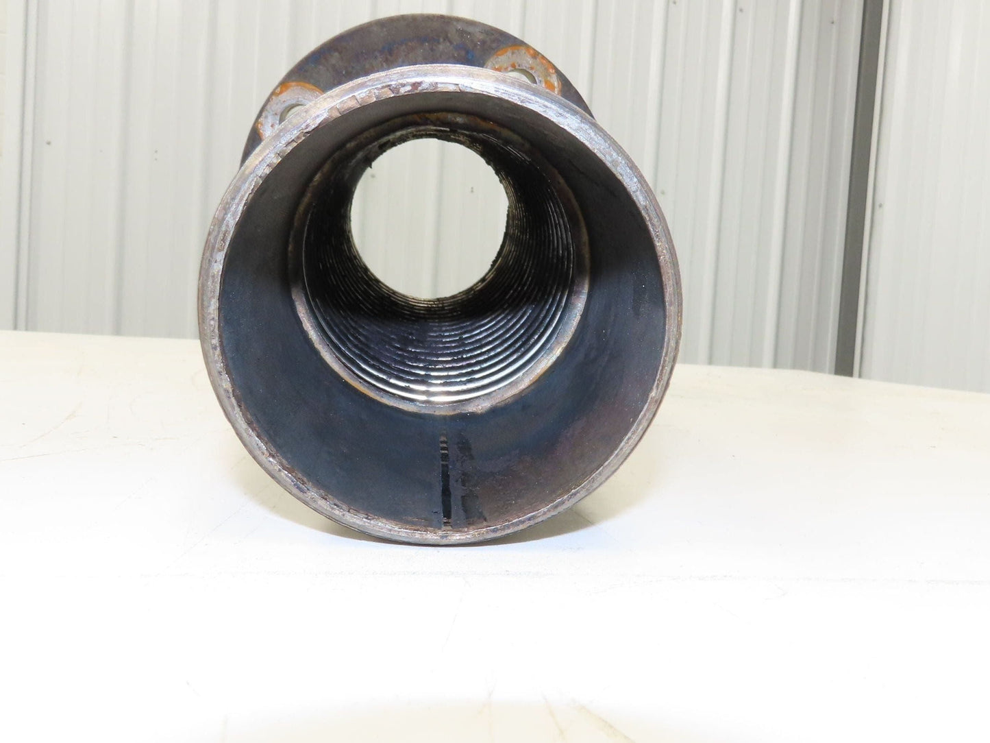 Weldbend 3" NPT x 3" Flanged Stainless Flex Hose Pipe Expansion Joint 4-Bolt 150