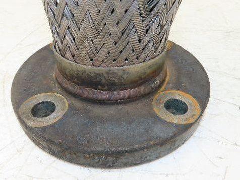 Weldbend 3" NPT x 3" Flanged Stainless Flex Hose Pipe Expansion Joint 4-Bolt 150