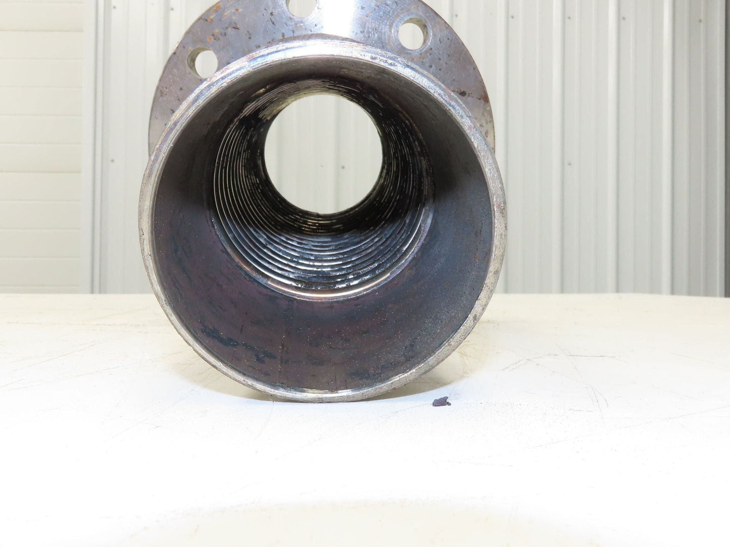 Bebitz 3" NPT x 4" Flanged Stainless Flex Hose Pipe Expansion Joint 8-Bolt #150