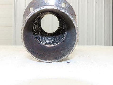 Bebitz 3" NPT x 4" Flanged Stainless Flex Hose Pipe Expansion Joint 8-Bolt #150