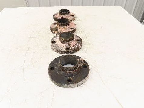 Weldbend 3" Butt Weld Flange x 3" NPT Pipe Nipple #150 Lot of 4