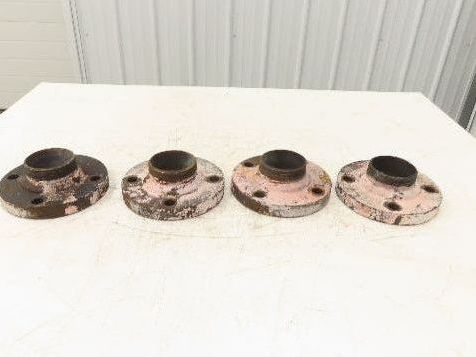 Weldbend 3" Butt Weld Flange x 3" NPT Pipe Nipple #150 Lot of 4