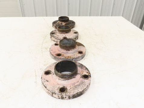 Weldbend 3" Butt Weld Flange x 3" NPT Pipe Nipple #150 Lot of 4
