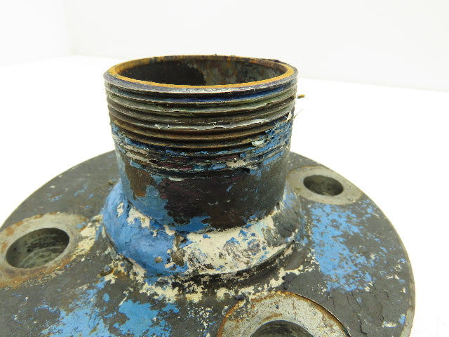 Tube-Line 2" Butt Weld Flange x 2" NPT Pipe Nipple 3"Height #150 Lot of 6