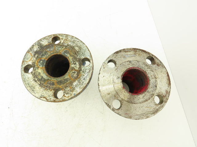 Tube-Line 2" Butt Weld Flange x 2" NPT Pipe Nipple #150 Lot of 4