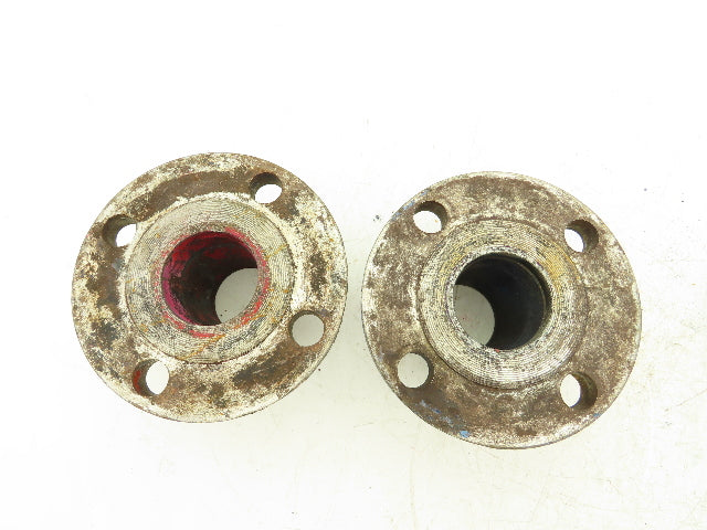 Tube-Line 2" Butt Weld Flange x 2" NPT Pipe Nipple #150 Lot of 4